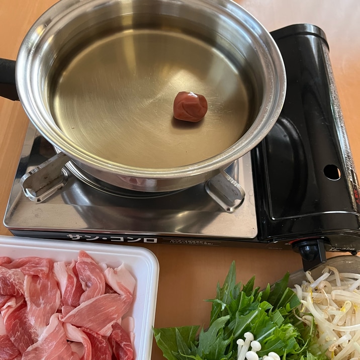 これでok♬しゃぶしゃぶ鍋出汁